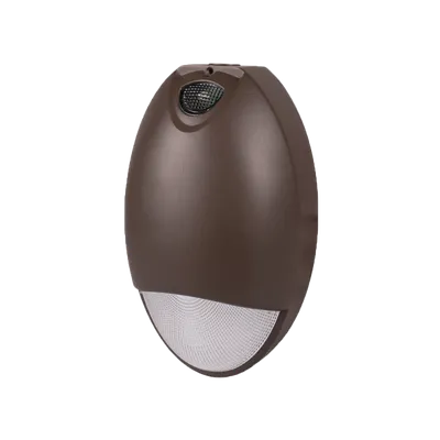 LED emergency outdoor teardrop fixture
